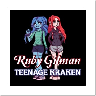 Ruby Gilman TEENAGE KRAKEN Posters and Art